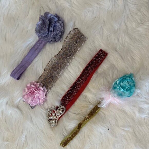 Bundle (4) of Variety Styles of FOE Headbands  HB8296 - Picture 1 of 5
